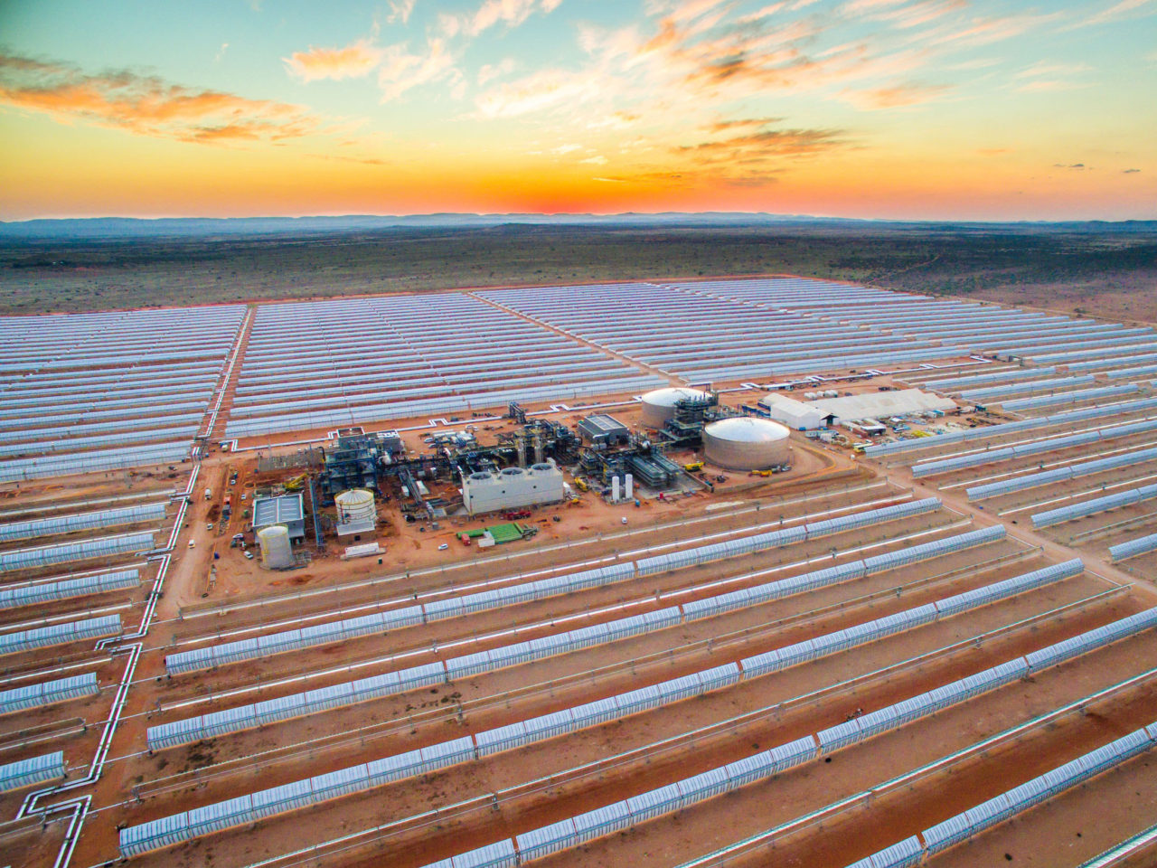 Plaanta termosolar de Bokpoort, en Sudáfrica. FOTO: Sener