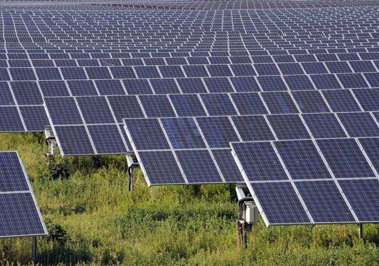 Planta fotovoltaica de Austin Solar en el condado de Travis, Texas.