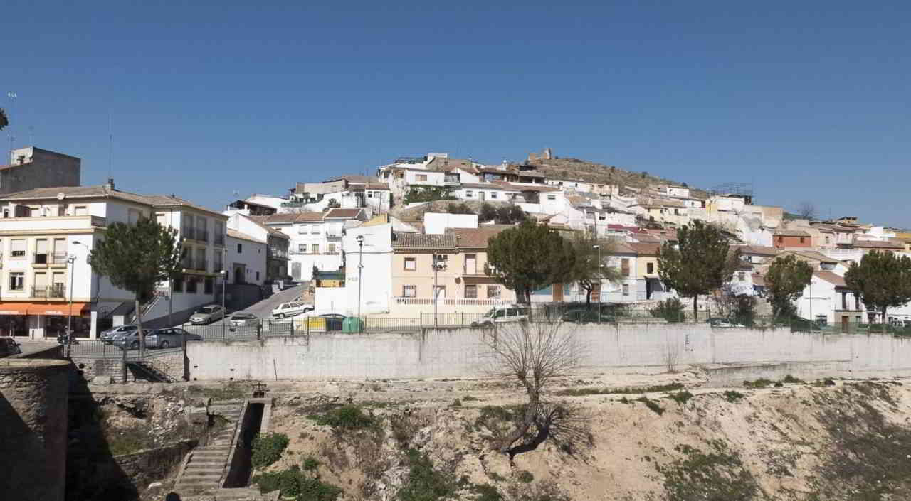 Panorámica de la barriada de La Presa de Pinos Puente, Granada.