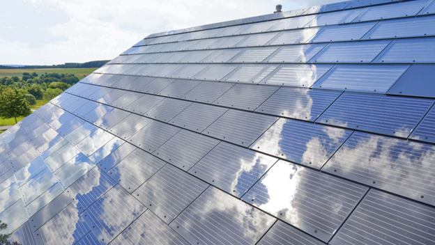 Tejas solares de SolarCity.