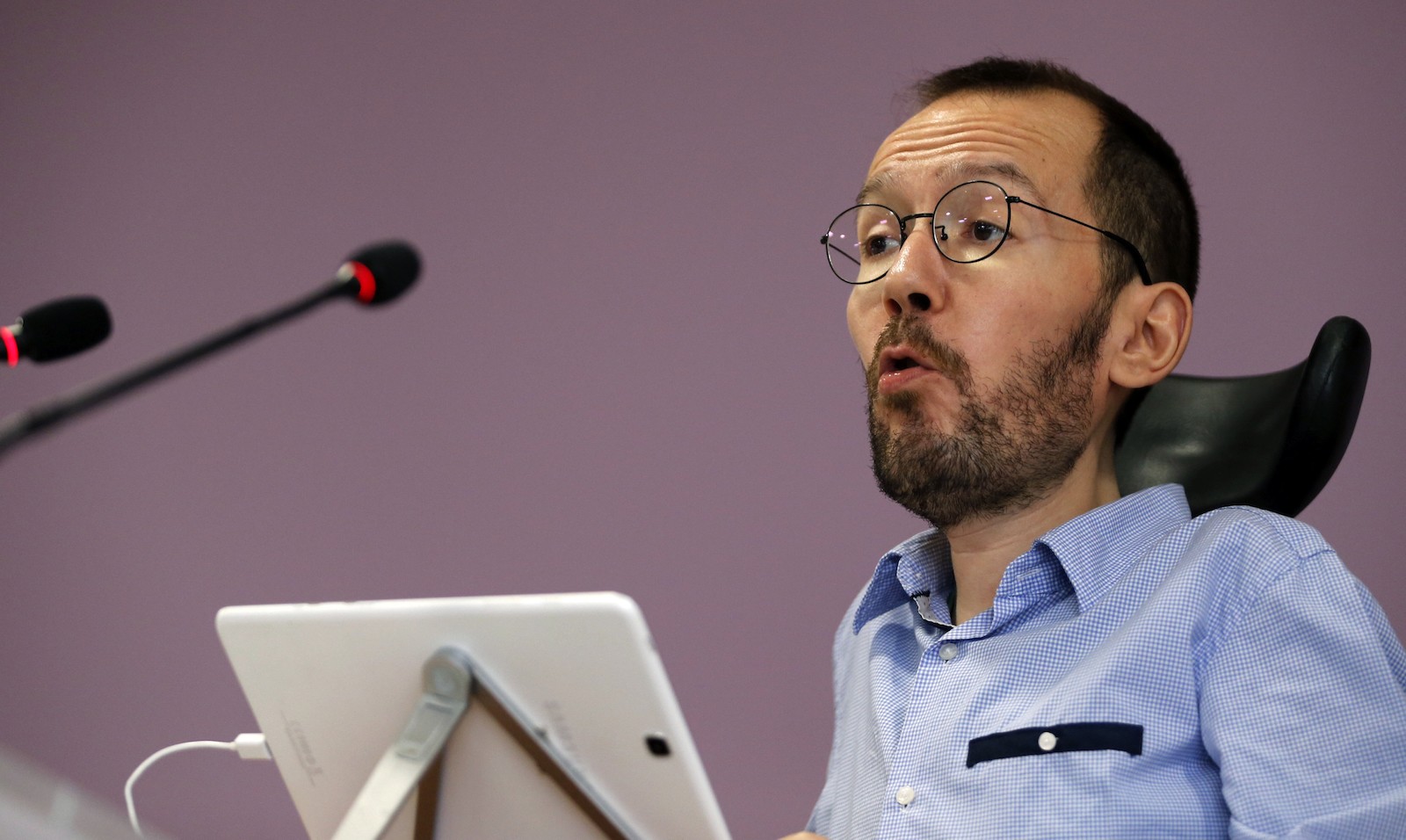 El secretario de Organización de Podemos, Pablo Echenique. EFE/Mariscal