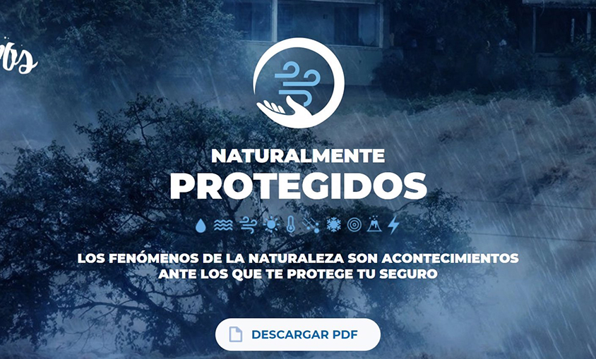 Imagen de la web 'Naturalmente protegidos' de Unespa.
ECONOMIA EMPRESAS