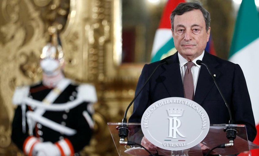 El primer ministro italiano, Mario Draghi. FOTO: Europa Press