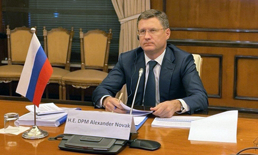 El viceprimer ministro de Rusia Alexander Novak.