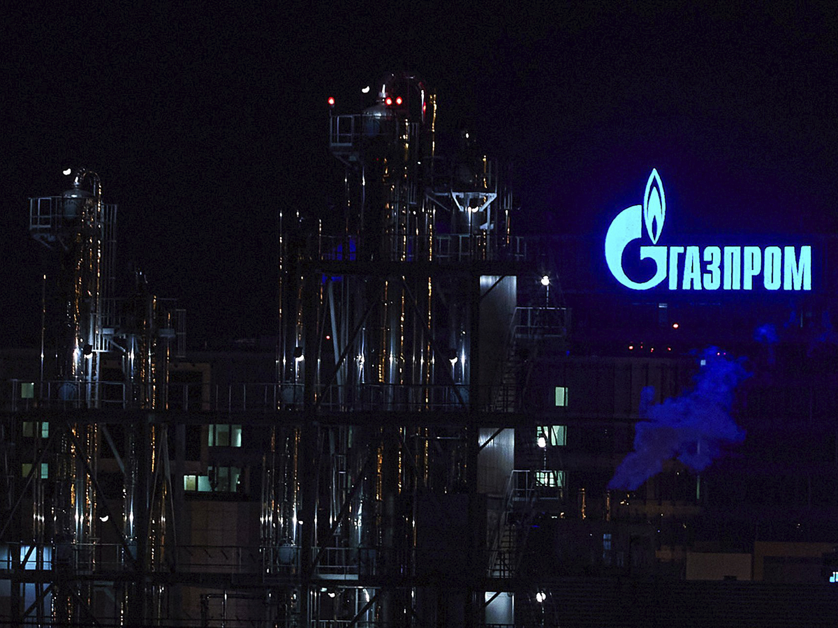 08/03/2022 Imagen de archivo del logo de la compañía energética Gazprom.
ECONOMIA DEPORTES
Stringer/dpa