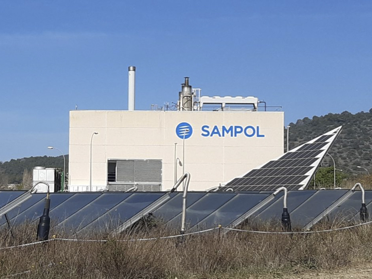 Planta de eficiencia energética de Grupo Sampol. FOTO: Grupo Sampol