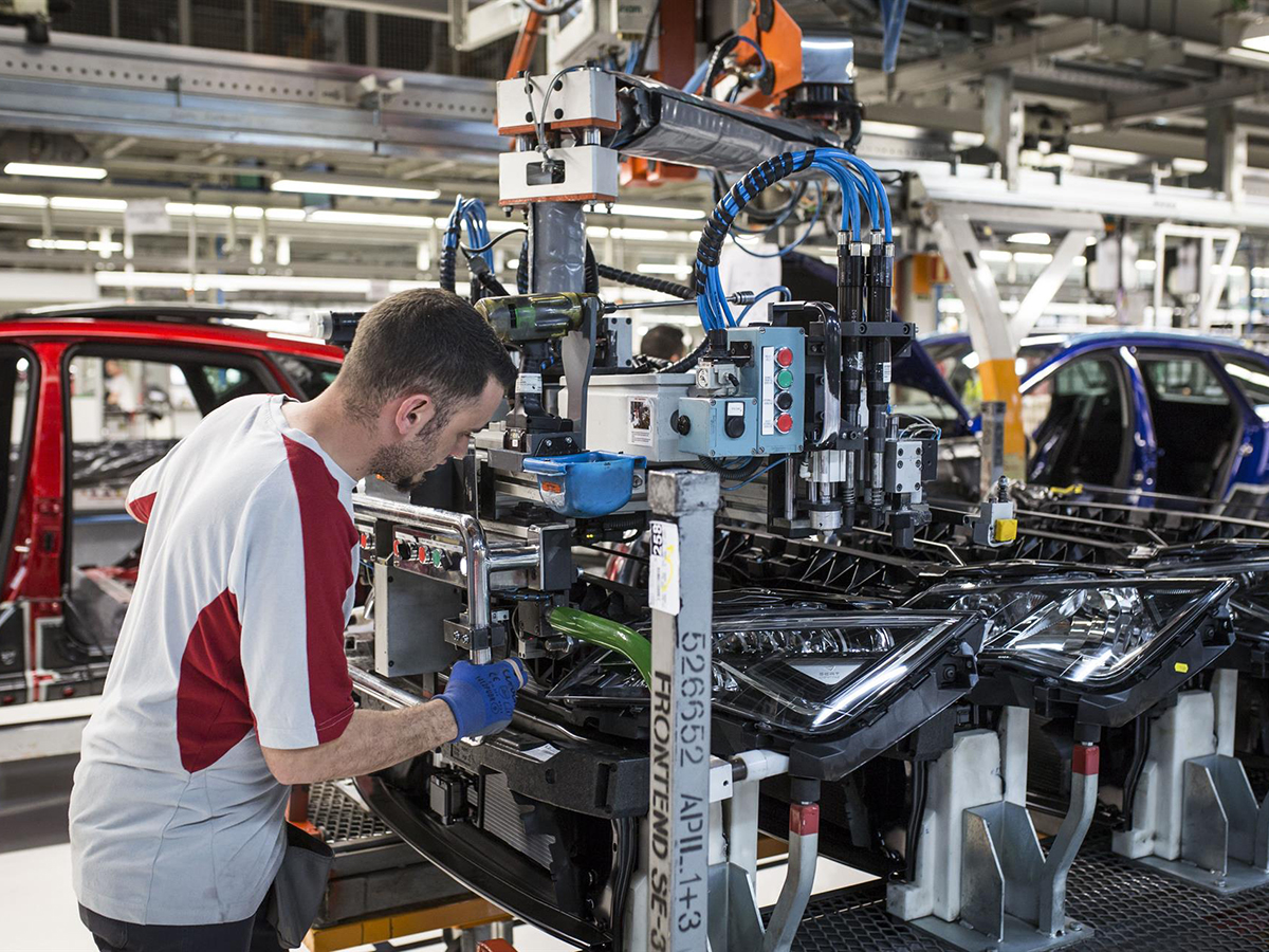 Producción en la planta de Seat en Martorell (Barcelona). FOTO: Seat