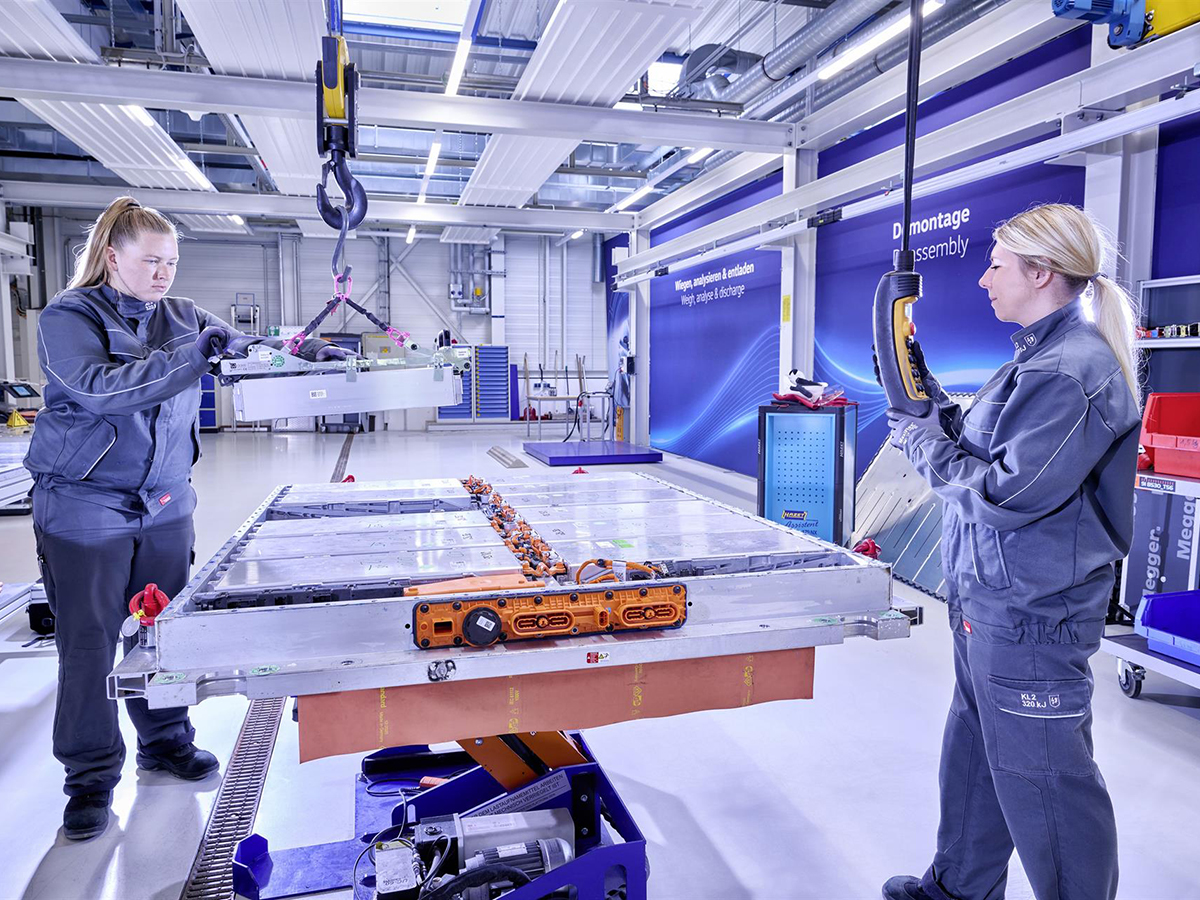 Fábrica de baterías para vehículos eléctricos de Volkswagen en Salzgitter.