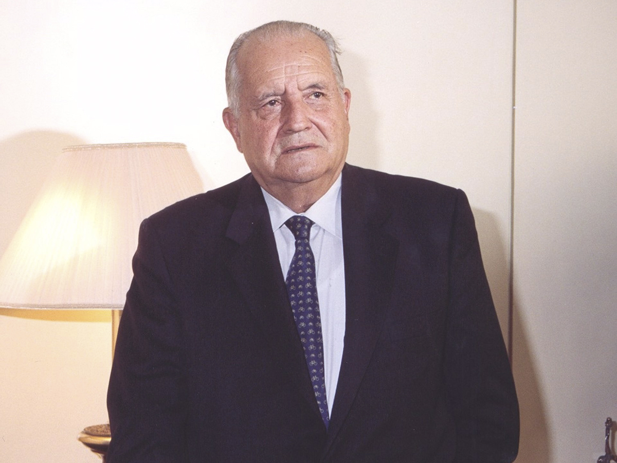 Carlos Pérez de Bricio Olariaga, fundador de Confemetal, fallecido el 16 de julio de 2022. FOTO: CONFEMETAL