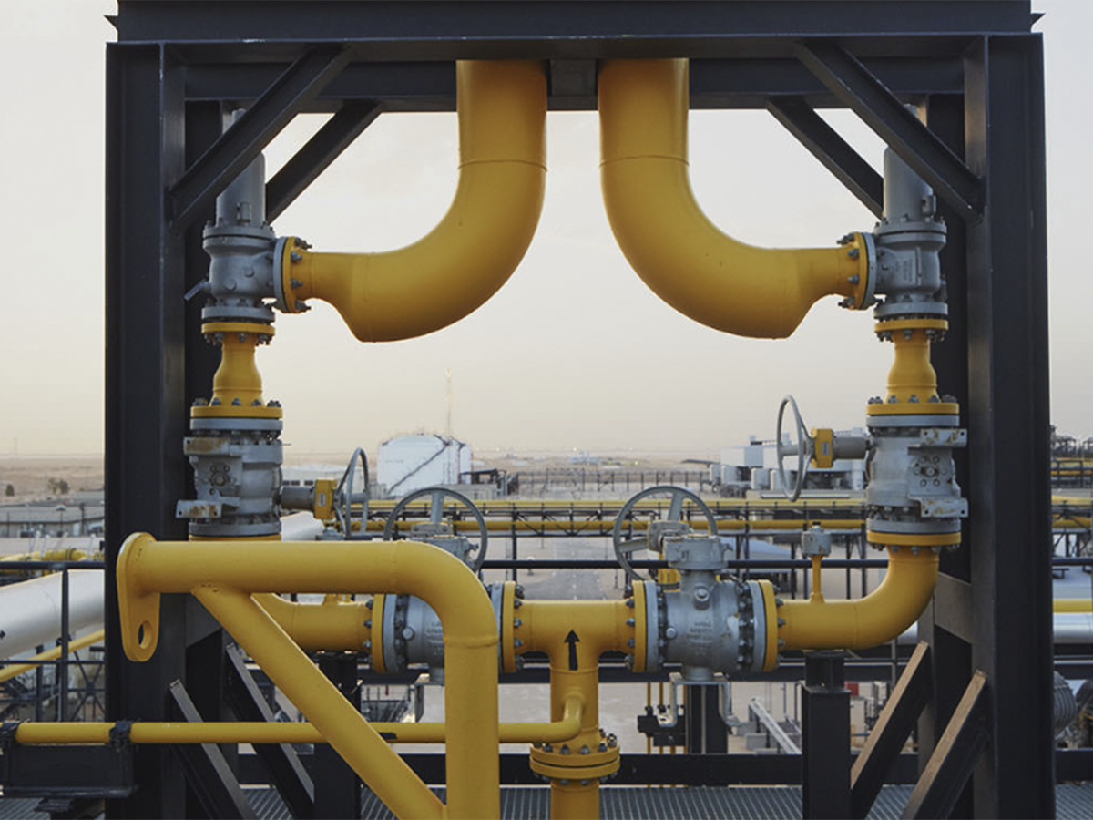 Instalaciones de gas de Sonatrach. FOTO: Sonatrach
