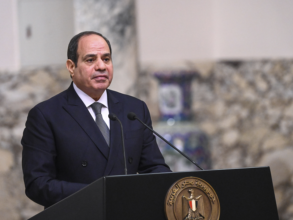 El presidente de Egipto, Abdel Fattah al-Sissi. FOTO: CE