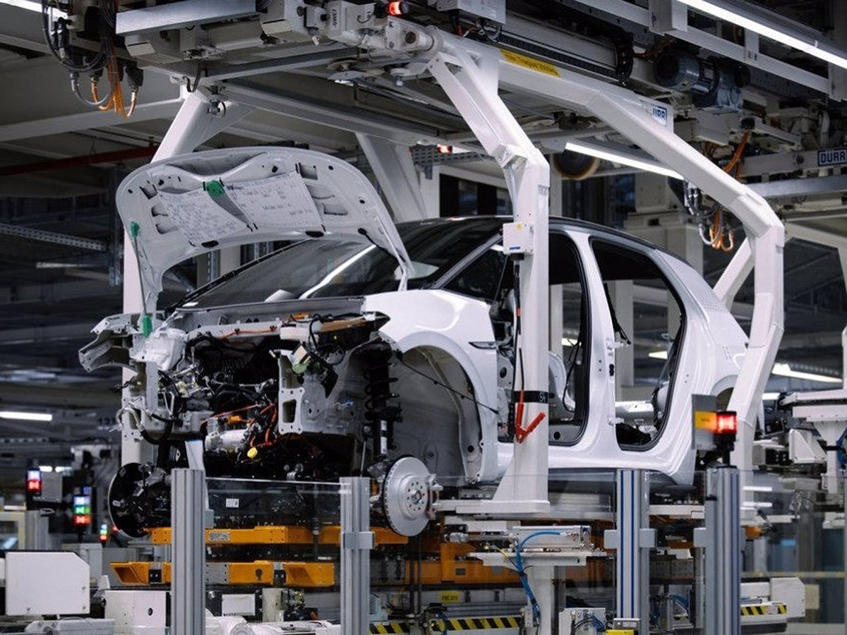26/04/2021 Producción de un vehículo de Volkswagen.
ECONOMIA
VOLKSWAGEN