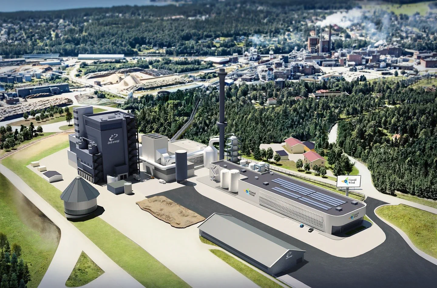 FlagshipONE será la mayor planta de etanol ecológico de Europa.