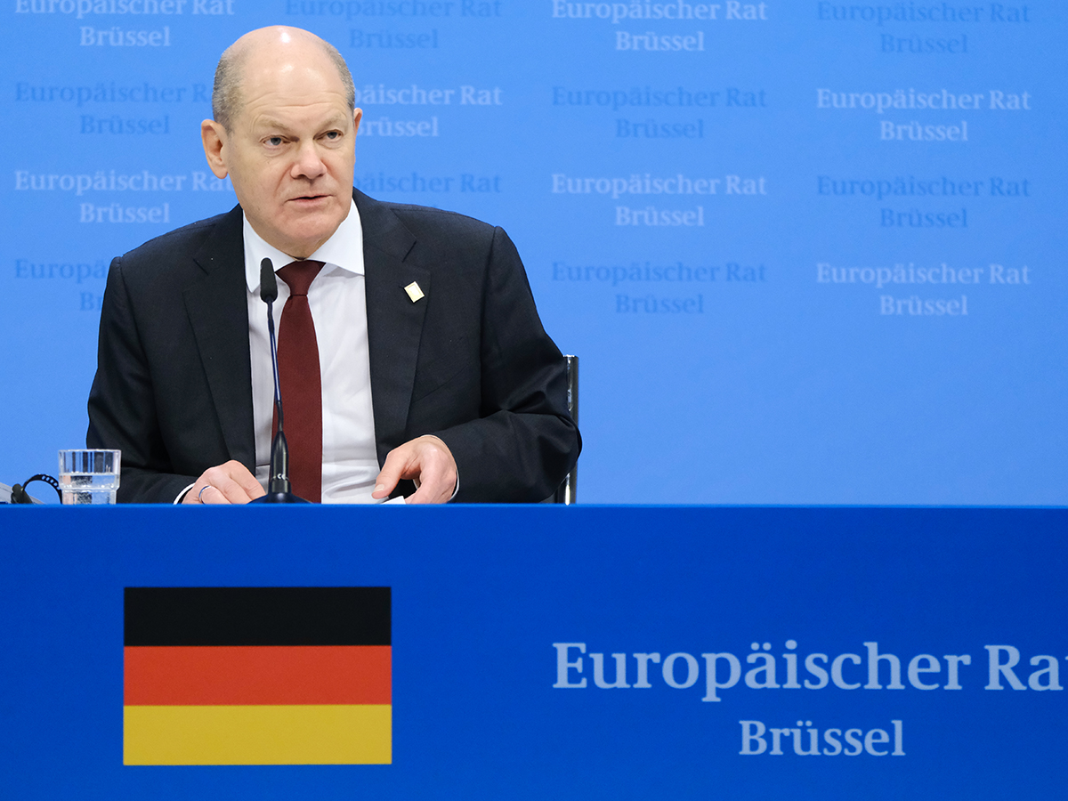 El canciller de la República Federal de Alemania, Olaf Scholz. FOTO: Unión Europea