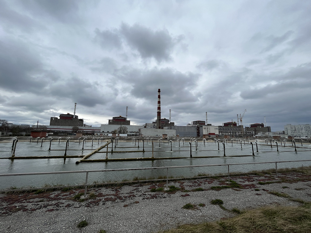 La central nuclear de Zaporiyia. FOTO: Fredrik Dahl / IAEA