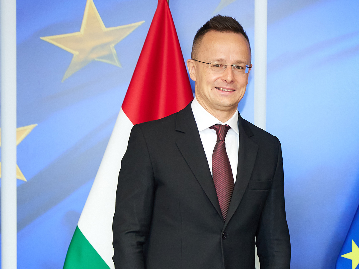 El ministro de Hungría de Exteriores, Péter Szijjártó. FOTO: Claudio Centonze