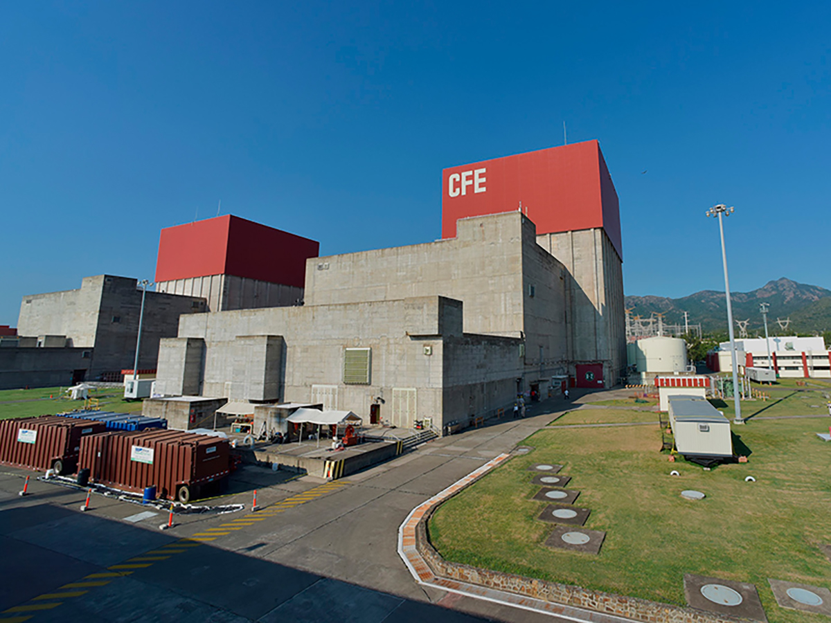 Instalaciones de la eléctrica estatal mexicana Comisión Federal de Electricidad (CFE). FOTO: CFE