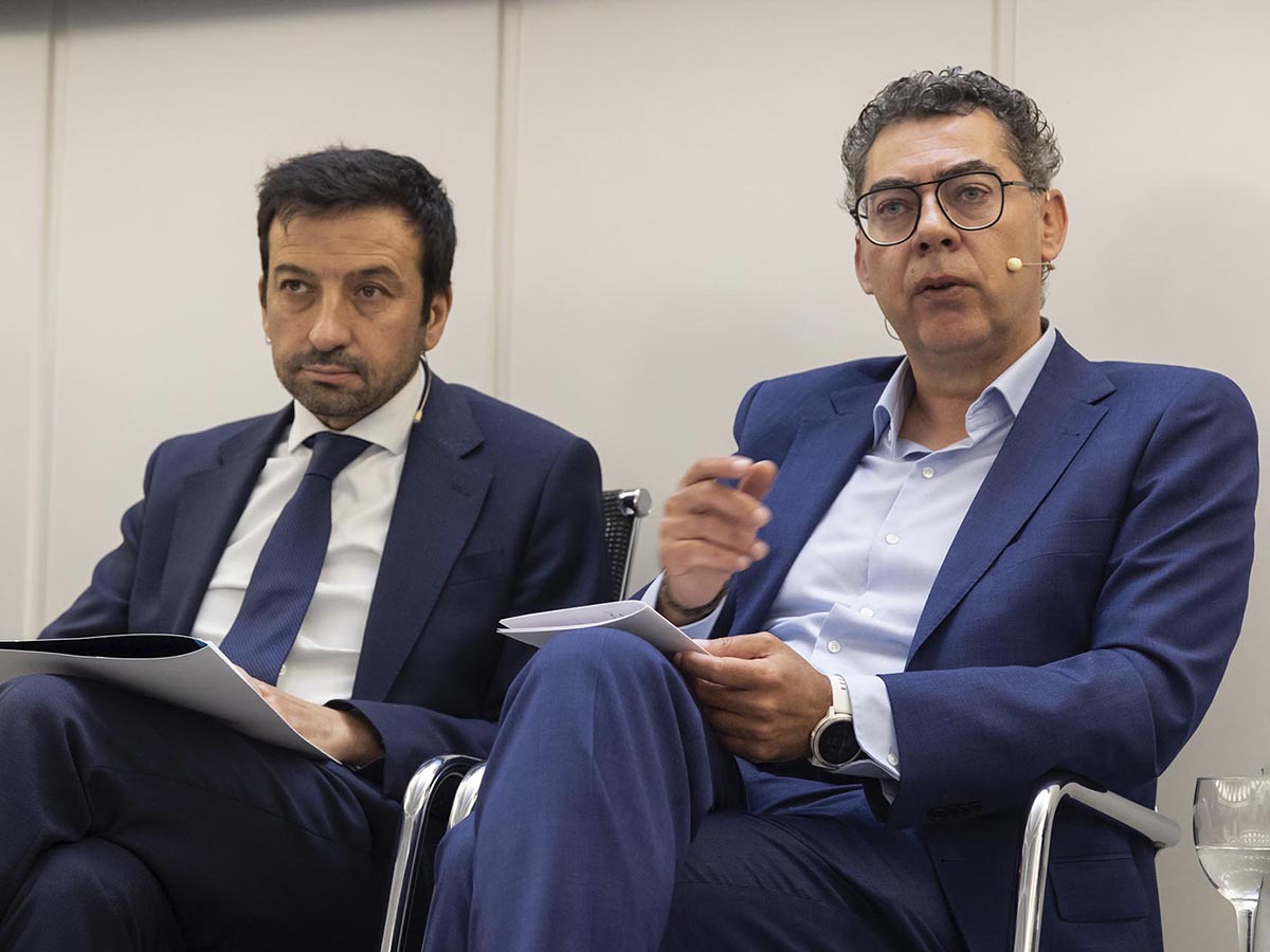 Raúl Rodríguez, Director Comercial de Grupo Tresca y José Manuel Palomo, Director División de Energía de Alfa Laval. FOTO: Dani Santamaría
