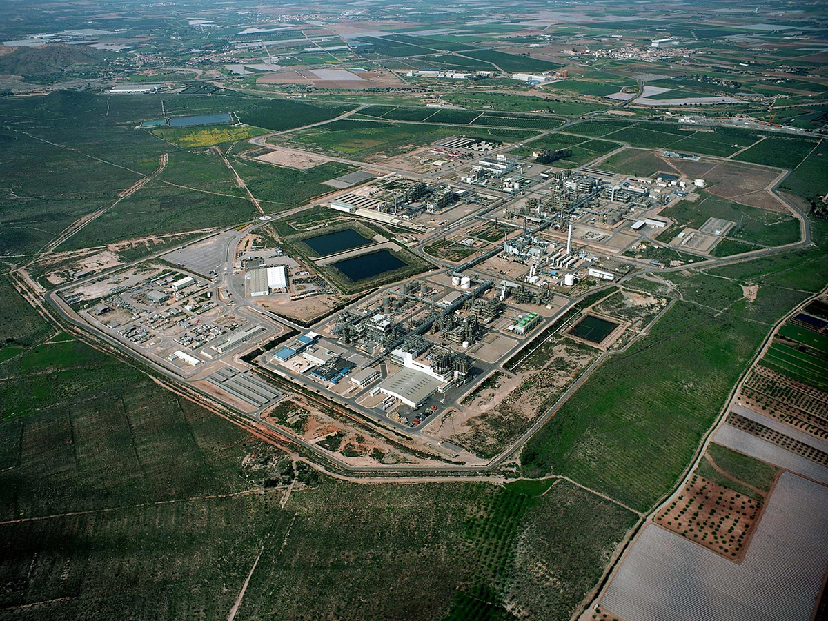 El complejo industrial de Sabic en Cartagena (Región de Murcia). FOTO: Iberdrola