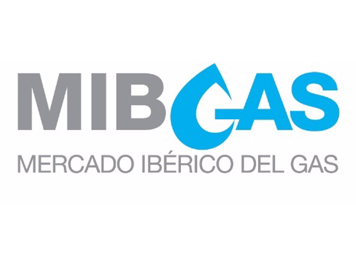Logo del Mercado Ibérico del Gas (Mibgas). FOTO: Mibgas