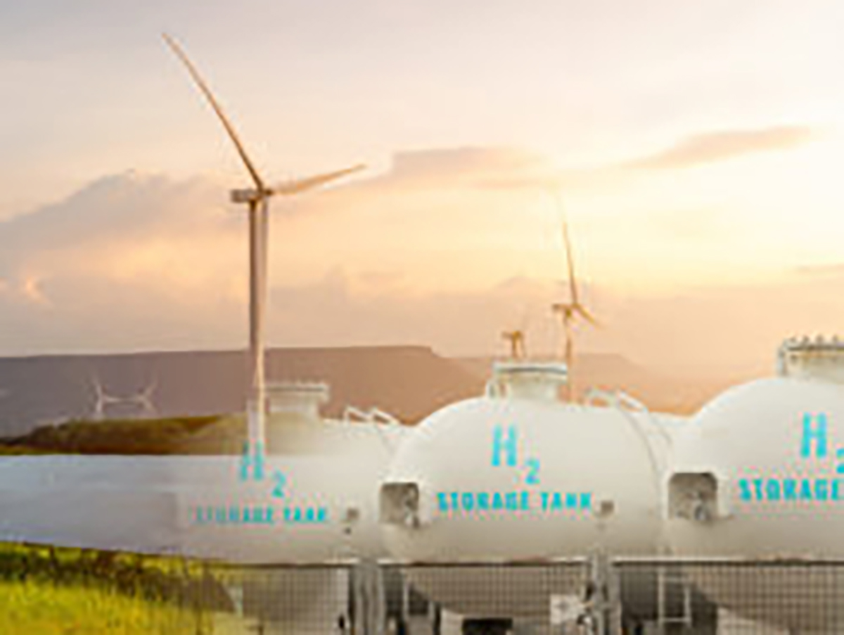 Proyecto eólico e hidrógeno de Urbas. FOTO: Urbas