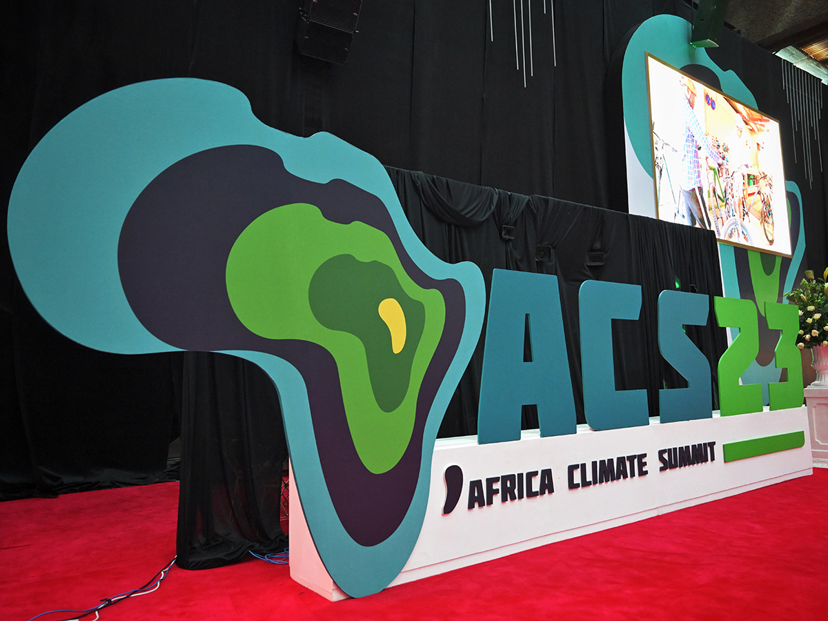 La Cumbre Africana sobre el Clima en Kenia. FOTO: Dati Bendo