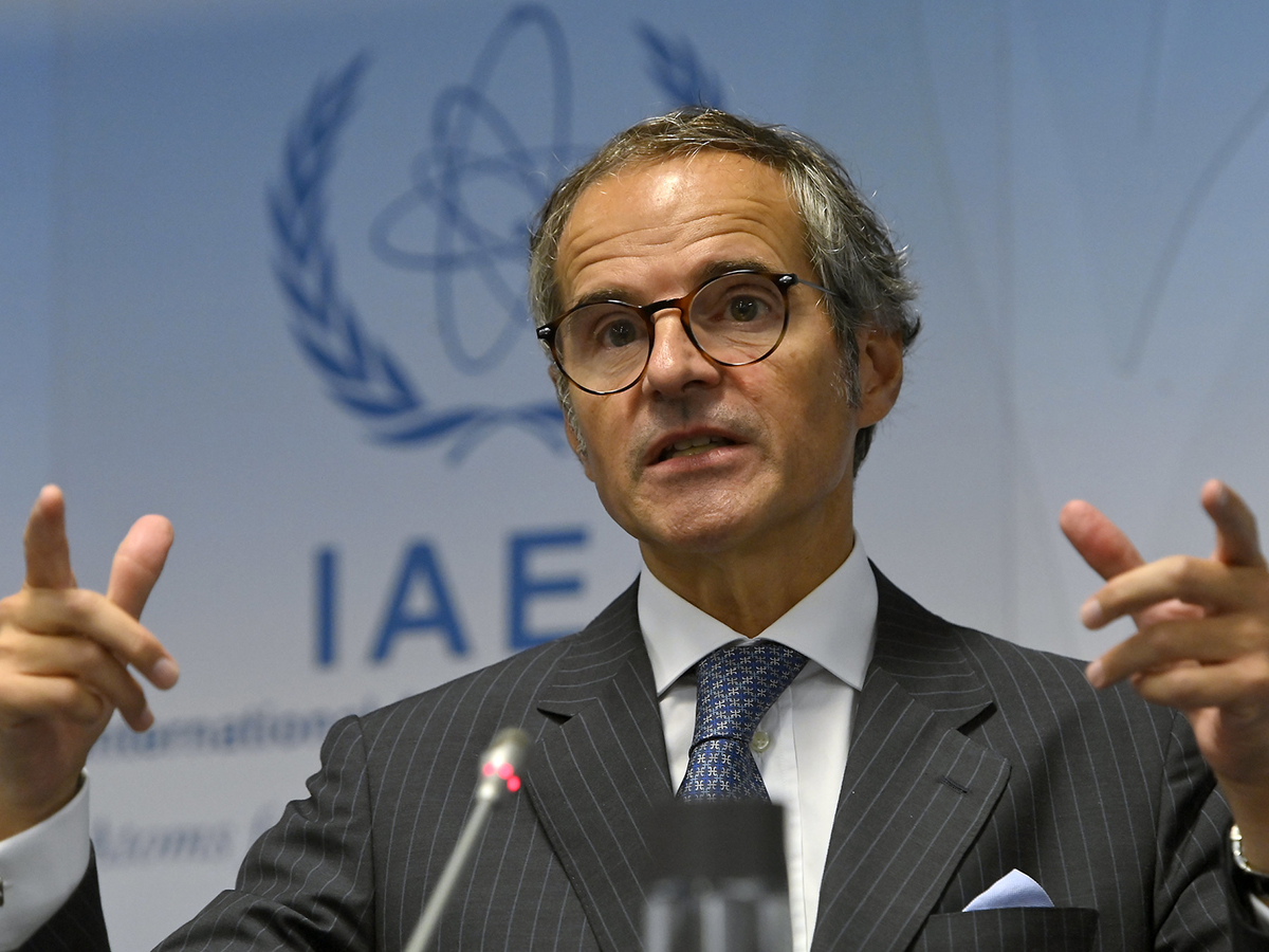 El director general del Organismo Internacional de Energía Atómica (OIEA), Rafael Grossi. FOTO: Dean Calma / IAEA