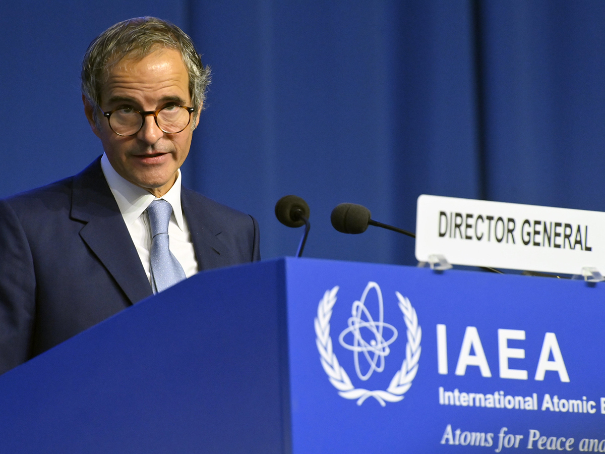 Rafael Mariano Grossi, reelegido como director general del Organismo Internacional de Energía Atómica (OIEA). FOTO: Dean Calma / IAEA