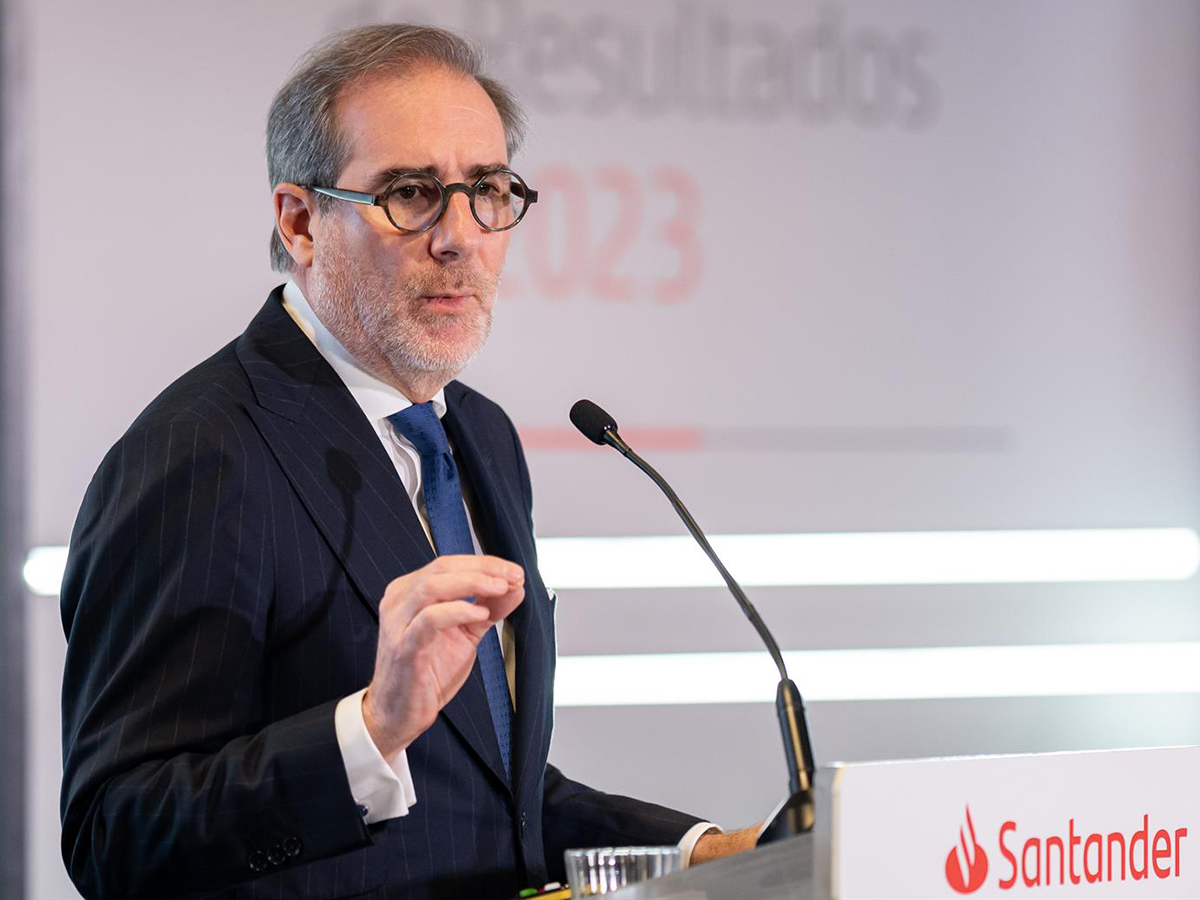 El consejero delegado de Grupo Santander, Héctor Grisi. FOTO: Diego Radamés - Europa Press