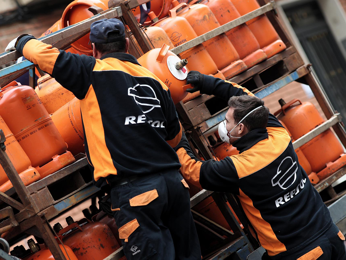 El precio de la bombona de butano vuelve a marcar récords. FOTO: Eduardo Parra - Europa Press