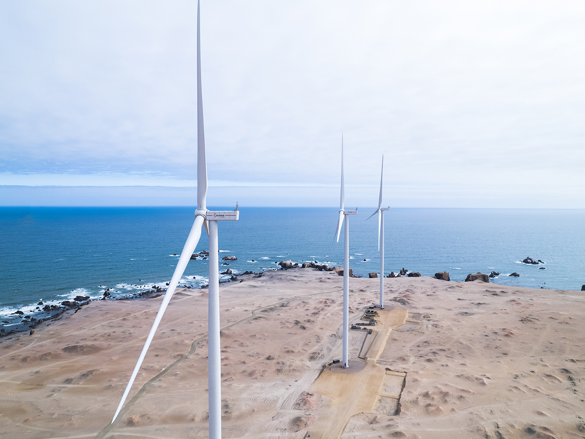 Parque eólico de Acciona Energía en Perú. FOTO: Acciona Energía