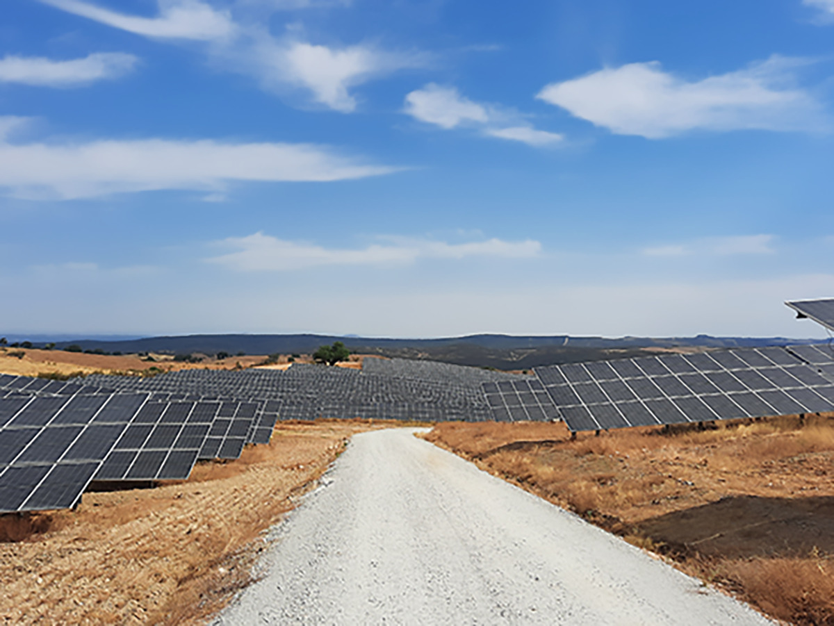 La planta fotovoltaica de Cedillo (Extremadura). FOTO: Iberdrola