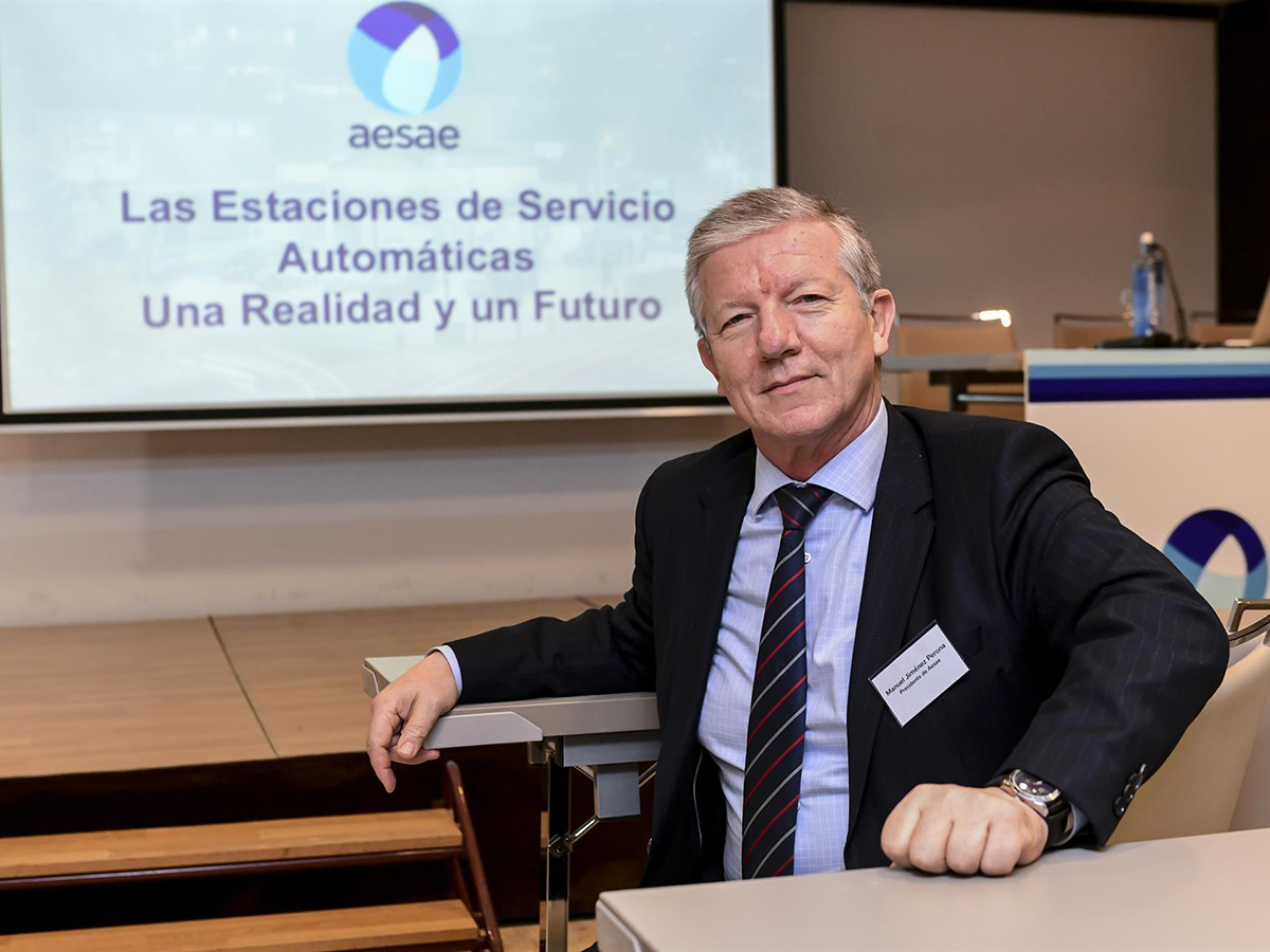 El presidente de AESAE, Manuel Jiménez Perona. FOTO: Jose Luis Pindado