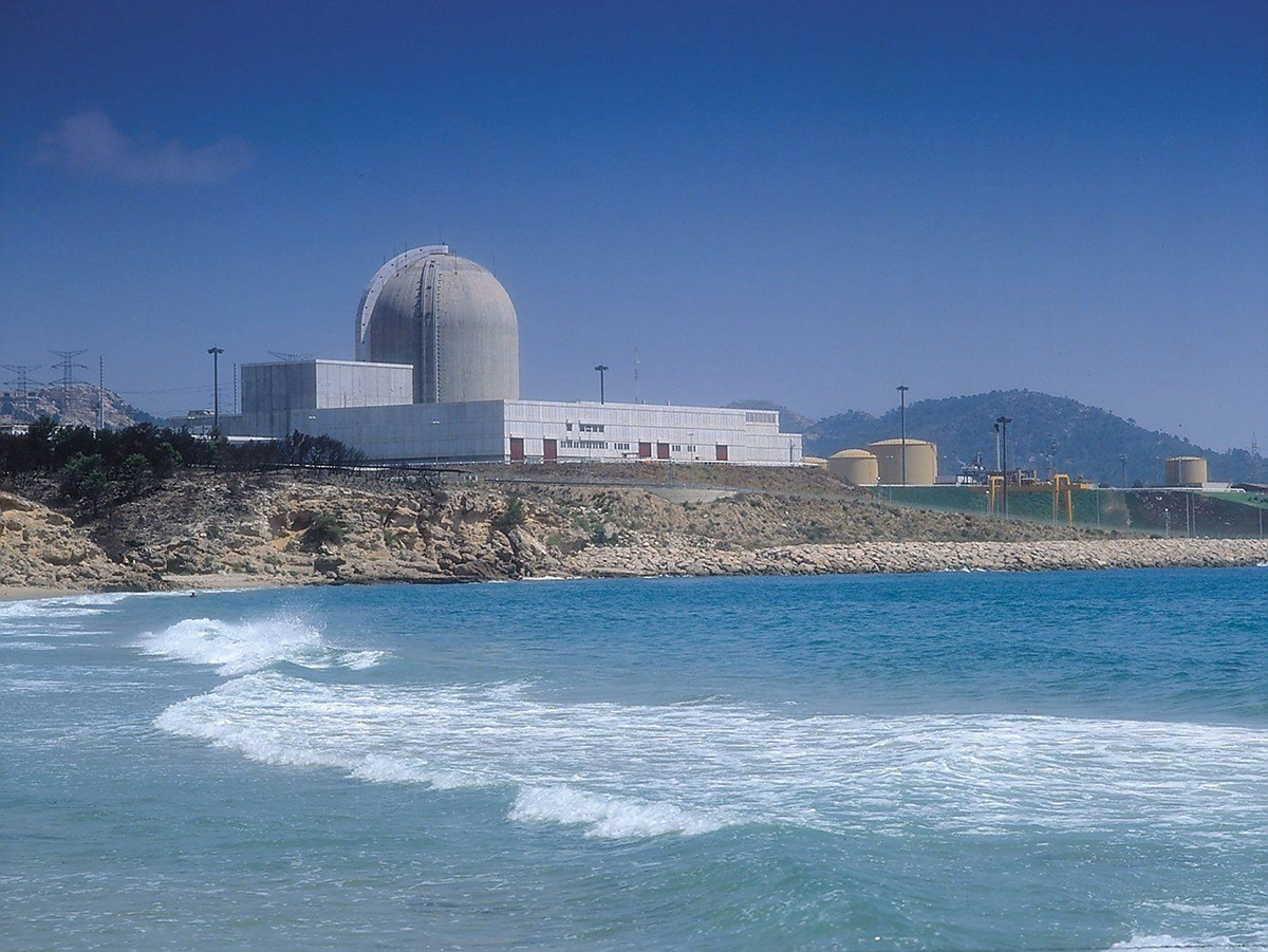Central nuclear de Vandellós II, en Tarragona (España). FOTO: CSN