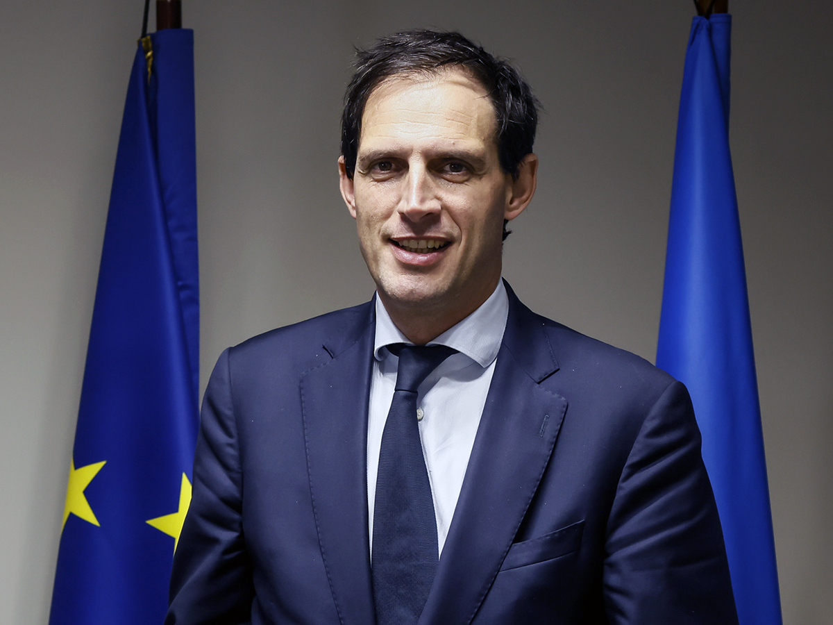 El el ministro de la Transición Ecológica de Francia, Christophe Béchu. FOTO: Thomas Padilla