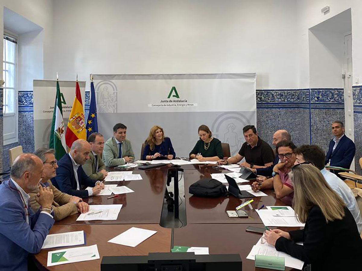 Constituida la Comisión de Participación de la Alianza Andaluza del Hidrógeno Verde. FOTO: Junta de Andaucía
