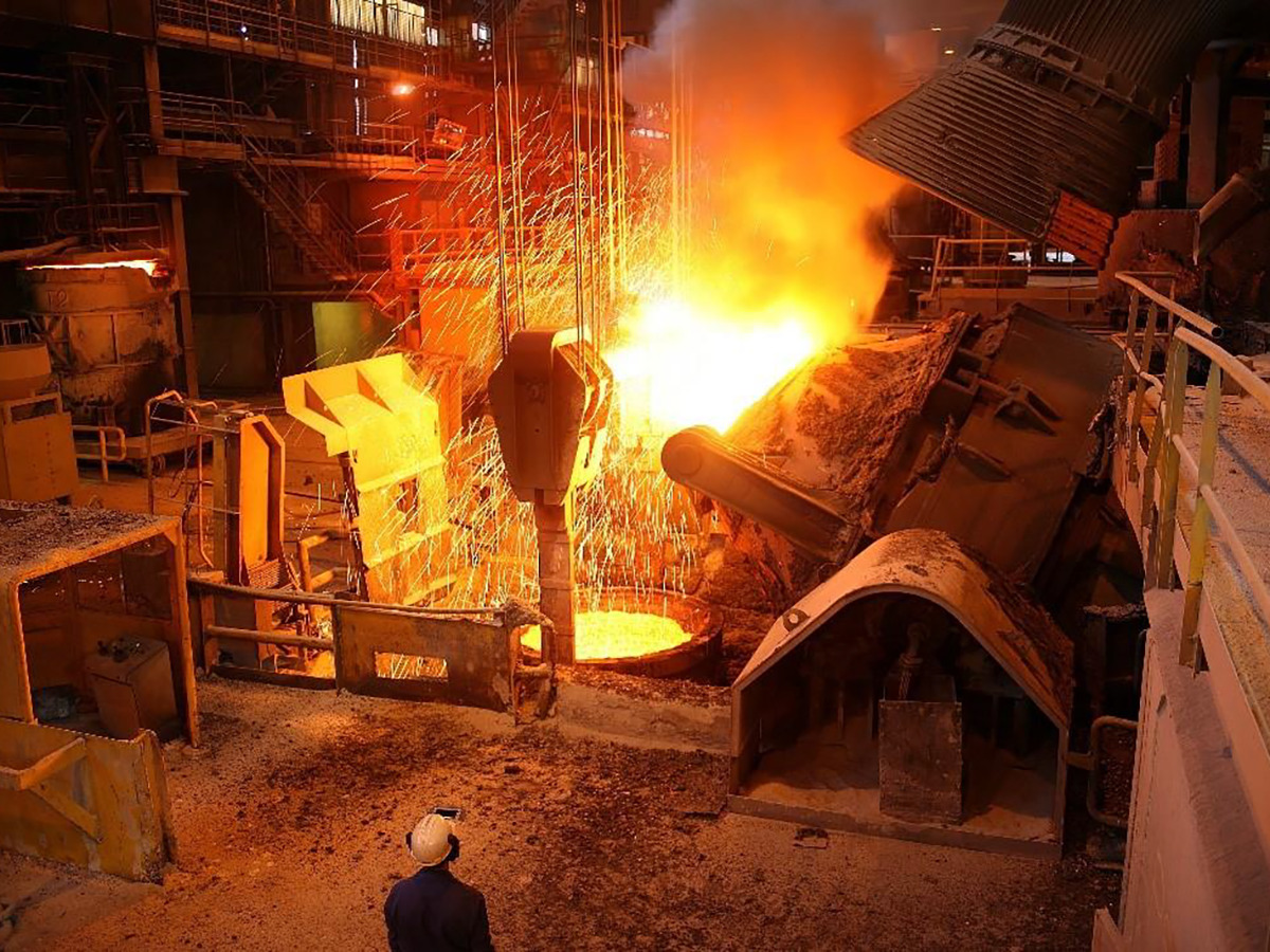 Instalaciones industriales del fabricante de acero, Ugitech. FOTO: Lhyfe