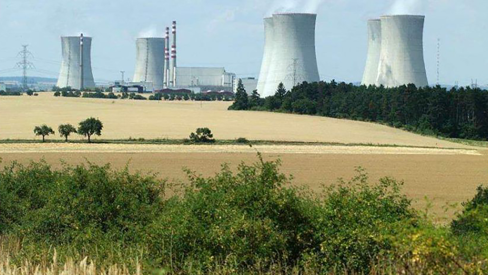 La central nuclear de Dukovany, en República Checa.