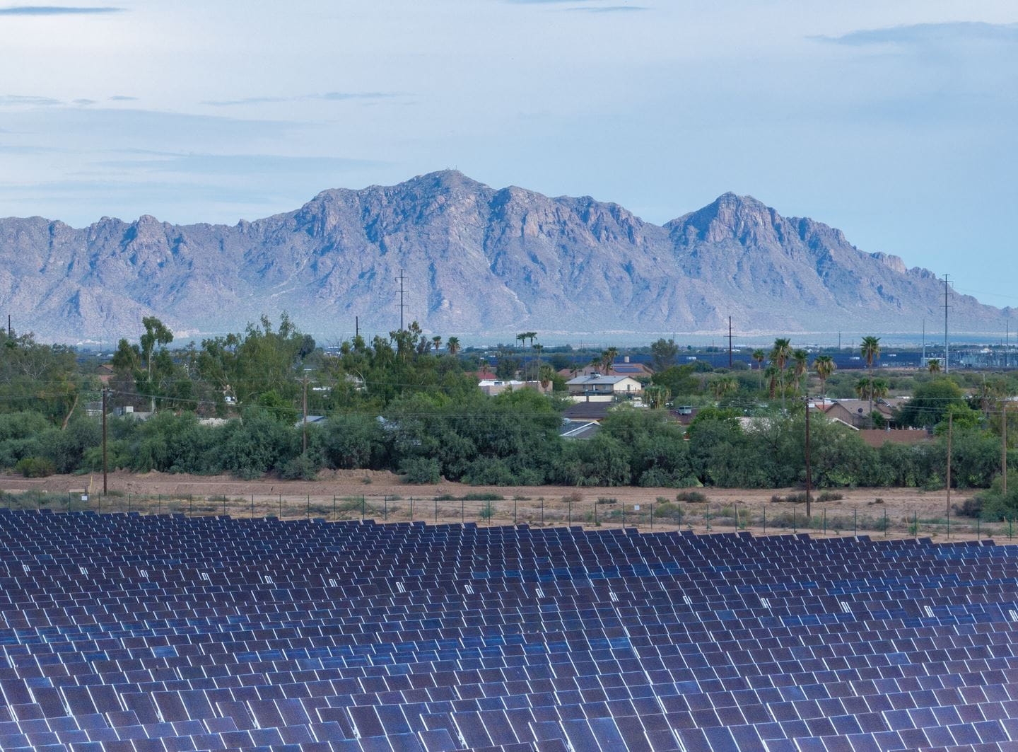 Centro Solar Eleven Mile en Arizona.