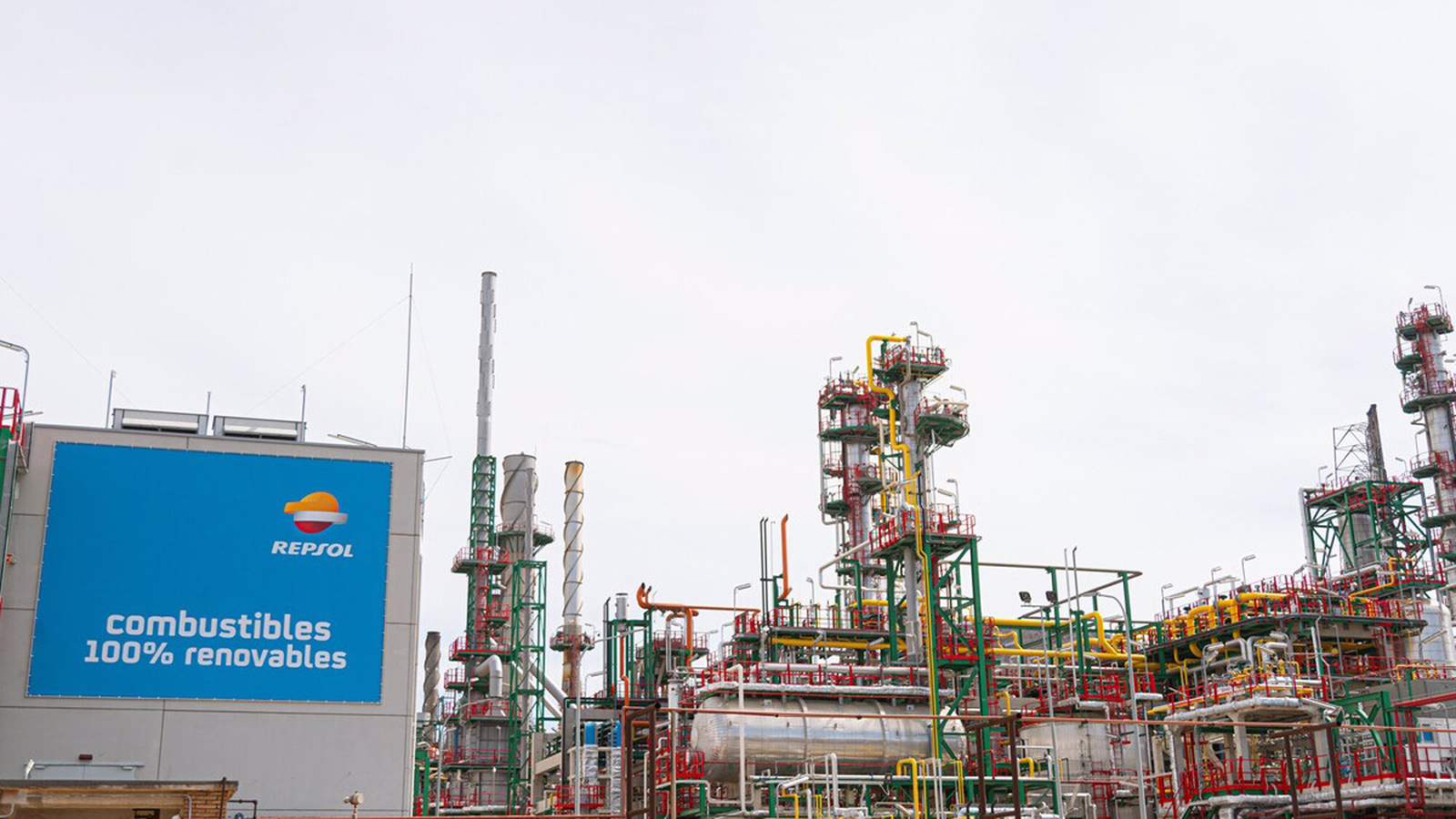 Planta de Cartagena de combustibles 100% renovables de Repsol.