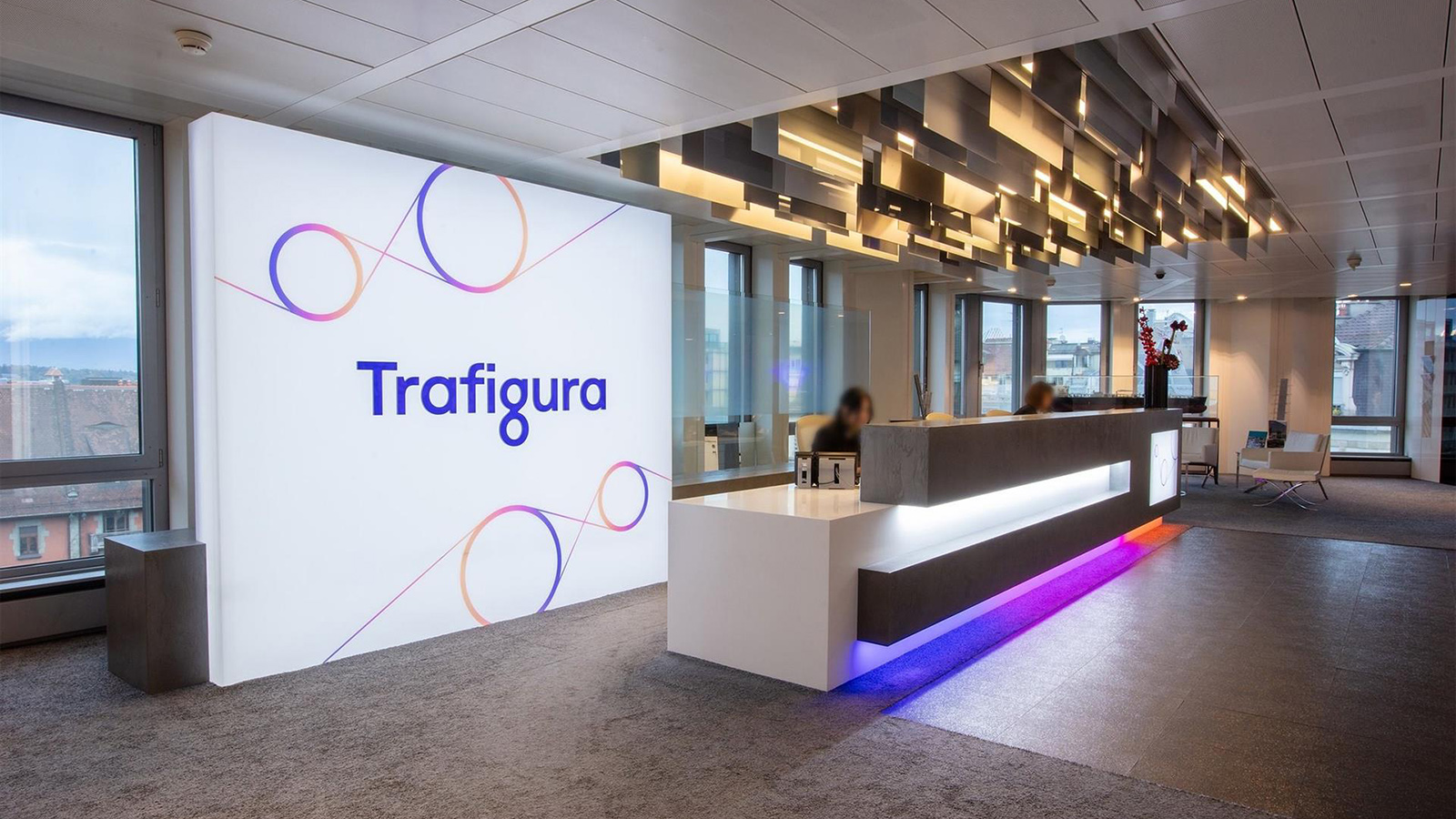 Oficina de Trafigura.