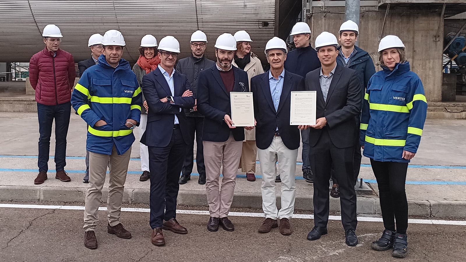 Vertex Bioenergy logra en su planta de Salamanca el mayor ahorro energético.