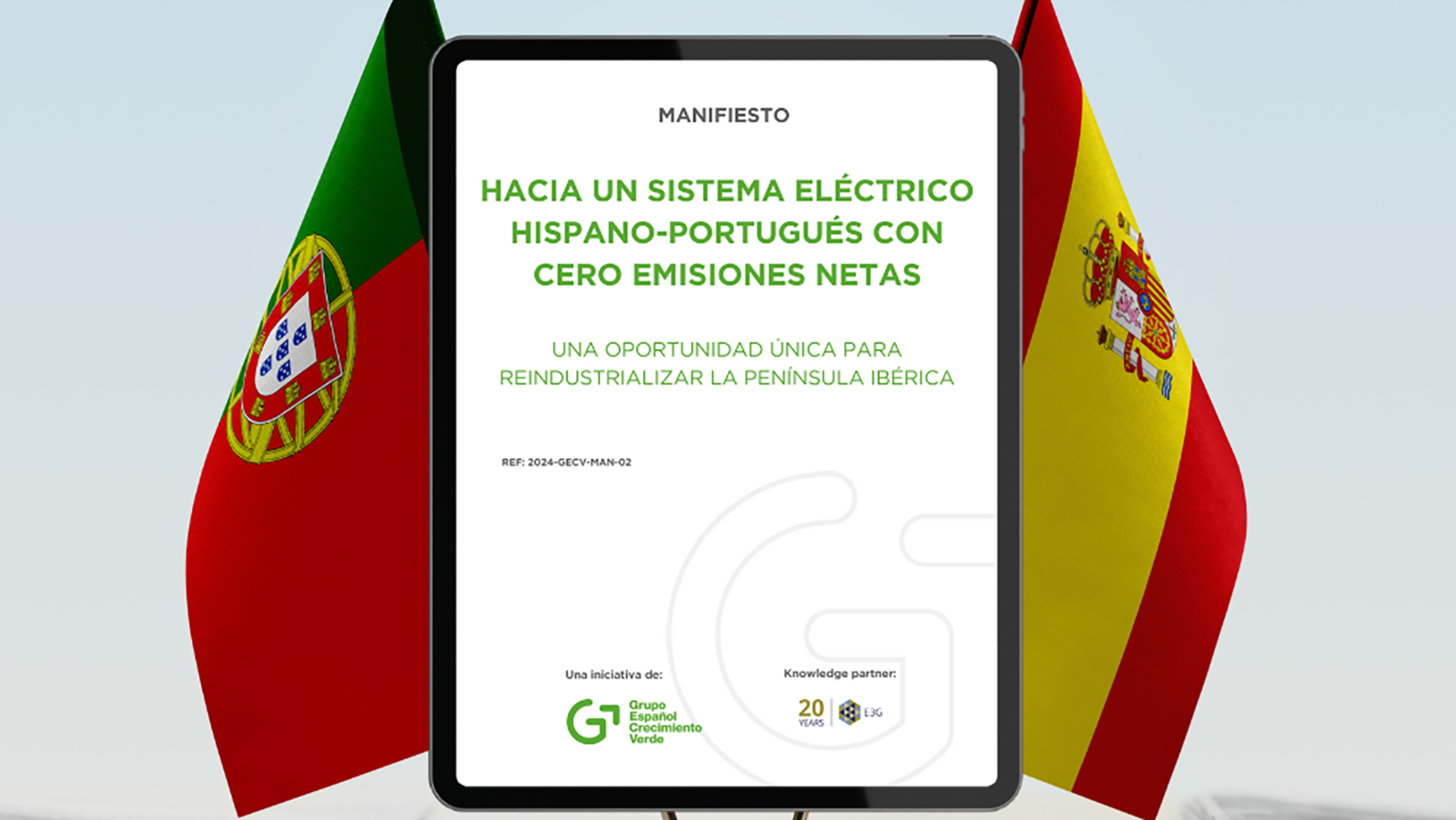 Manifiesto de GECV para alcanzar las cero emisiones en el sistema eléctrico.