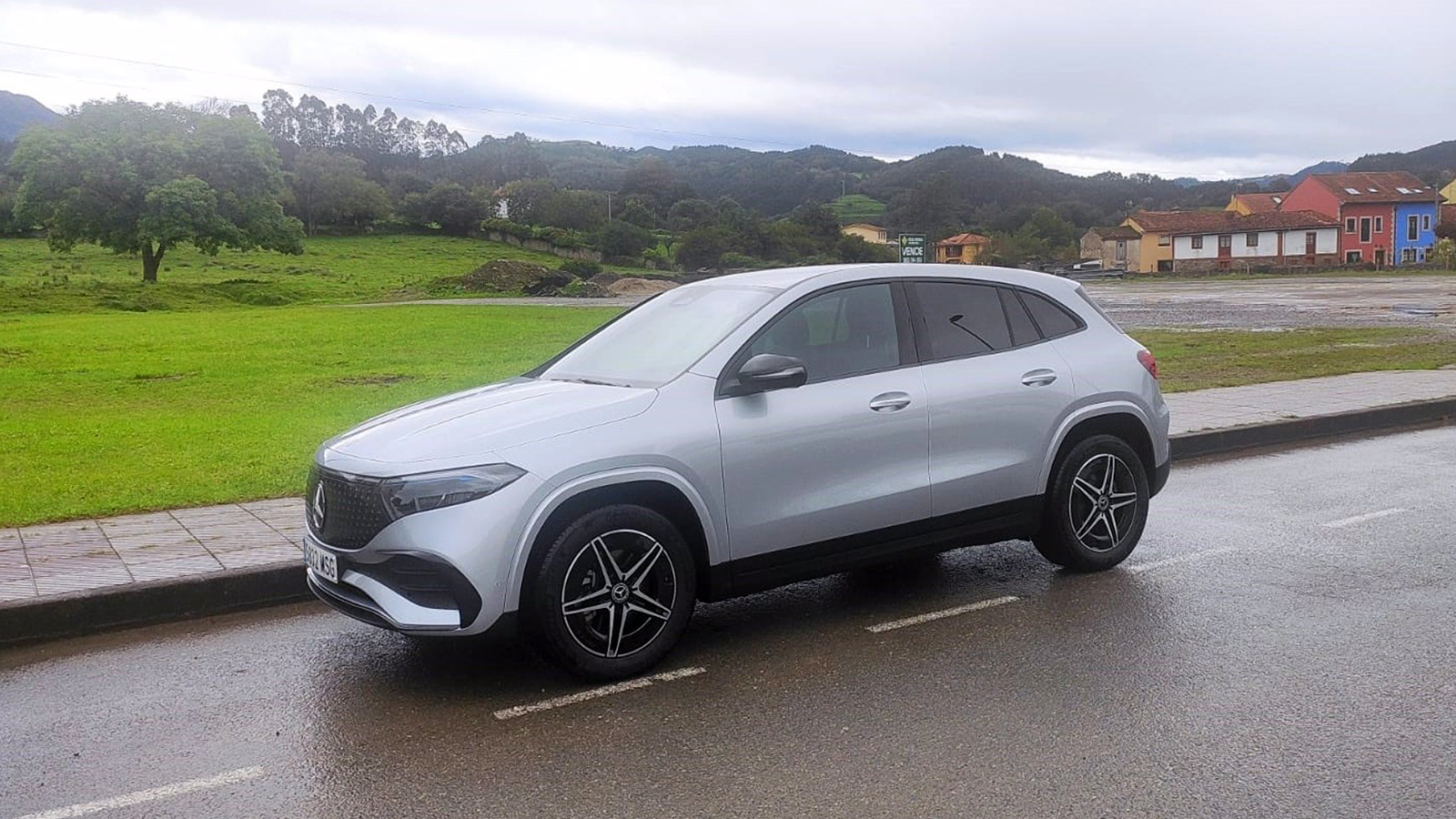 Coche eléctrico de Mercedes-Benz.