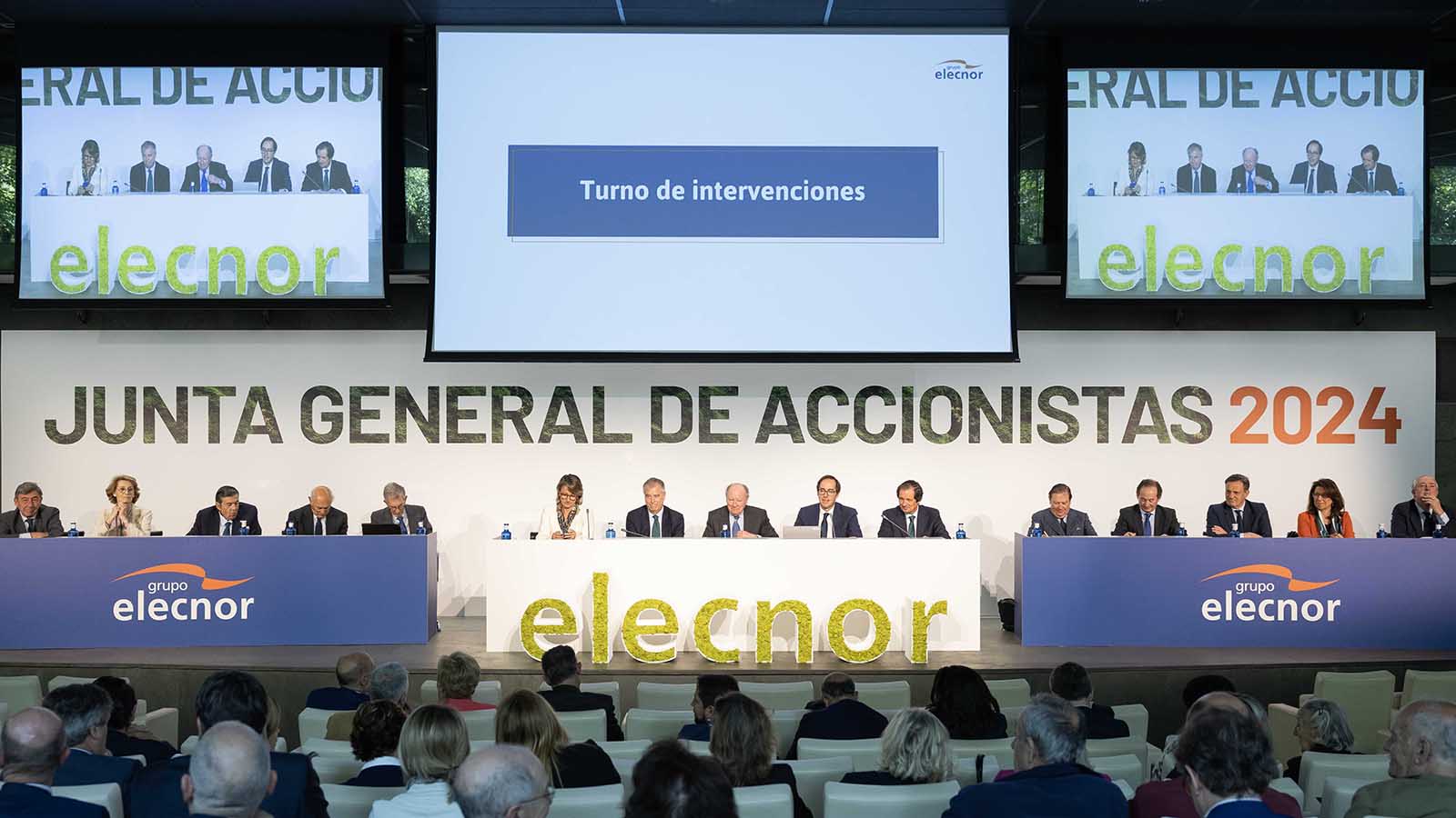 La Junta de accionistas del Grupo Elecnor.