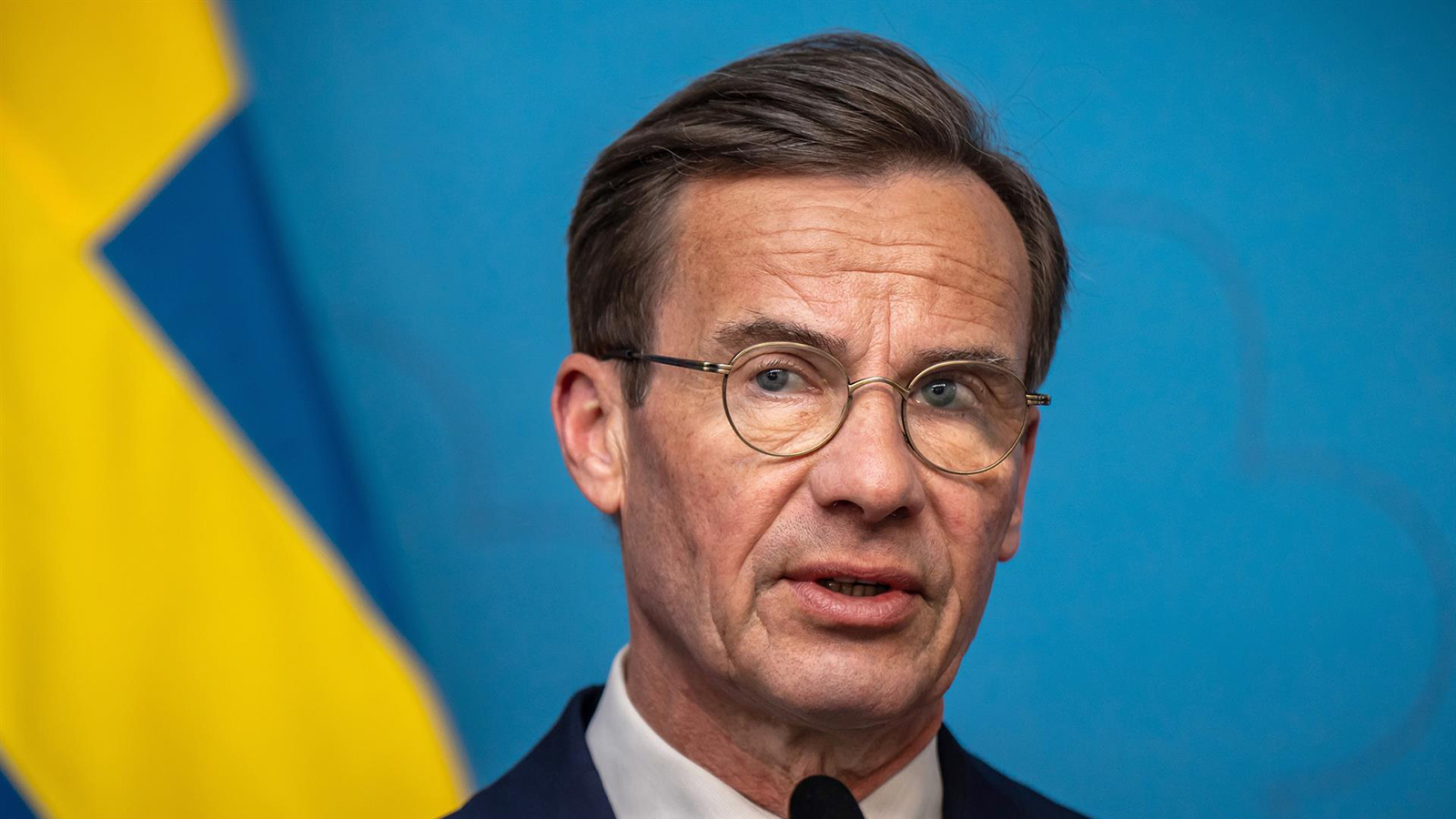 Ulf Kristersson, primer ministro de Suecia.