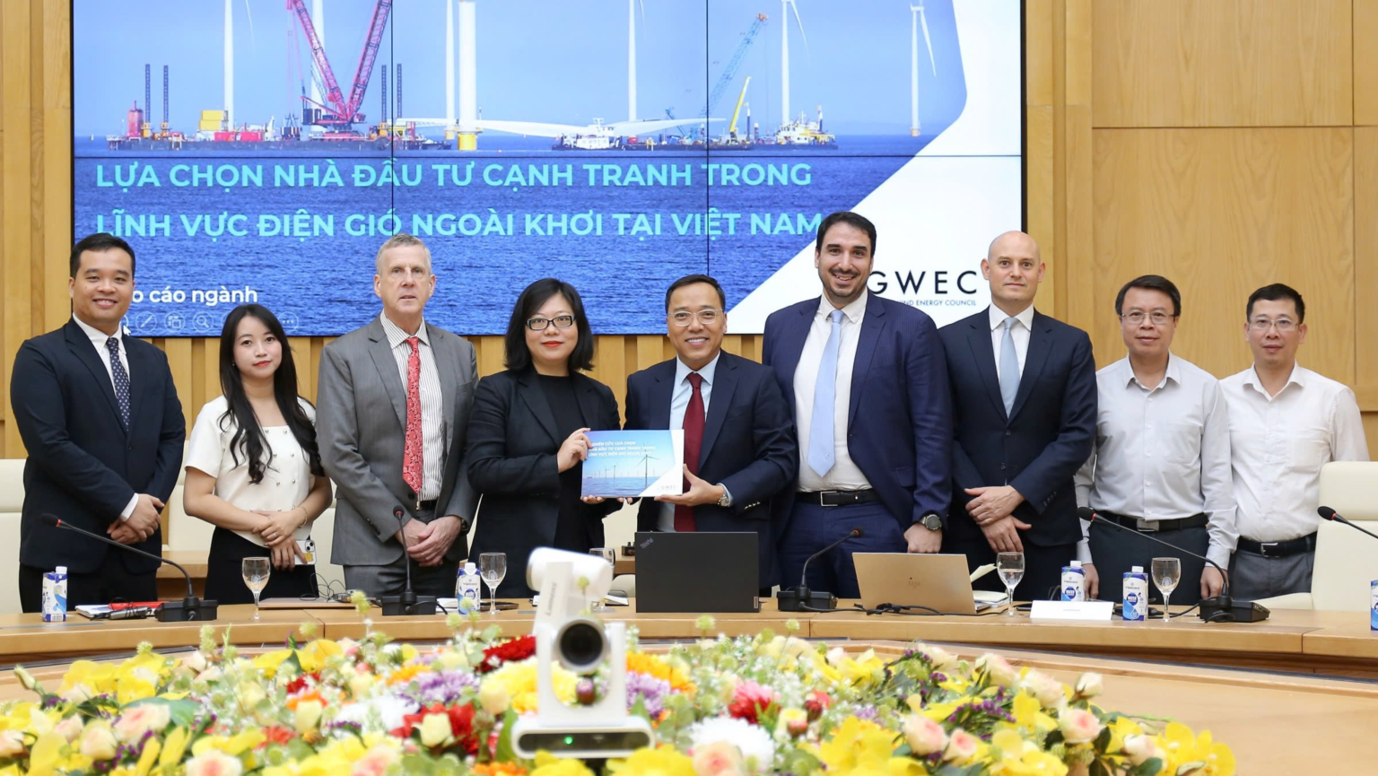 GWEC presentó su informe sobre la contratación competitiva de proyectos eólicos marinos en Vietnam. 