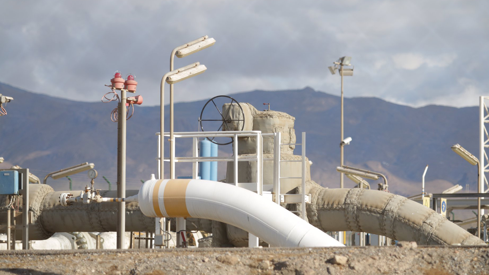  Instalaciones del gasoducto Medgaz Almería-Chinchilla. 