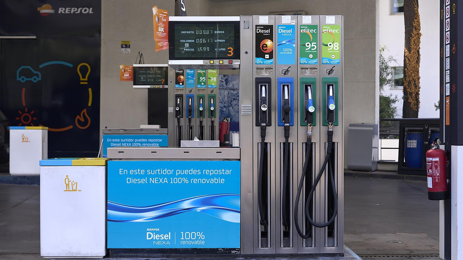 Repsol lanza la marca comercial de su combustible premium Diésel Nexa 100% renovable.