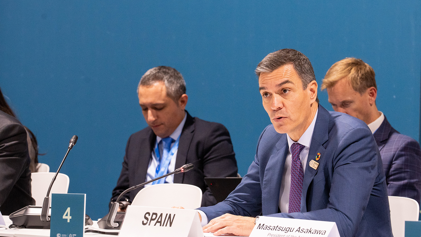 Pedro Sánchez habla sobre la DANA en la COP29.